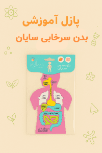پازل بدن انسان سایان