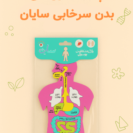 پازل بدن انسان سایان