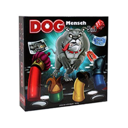 بازی فکری منچ سگی (DOG) - مدل پنج نفره