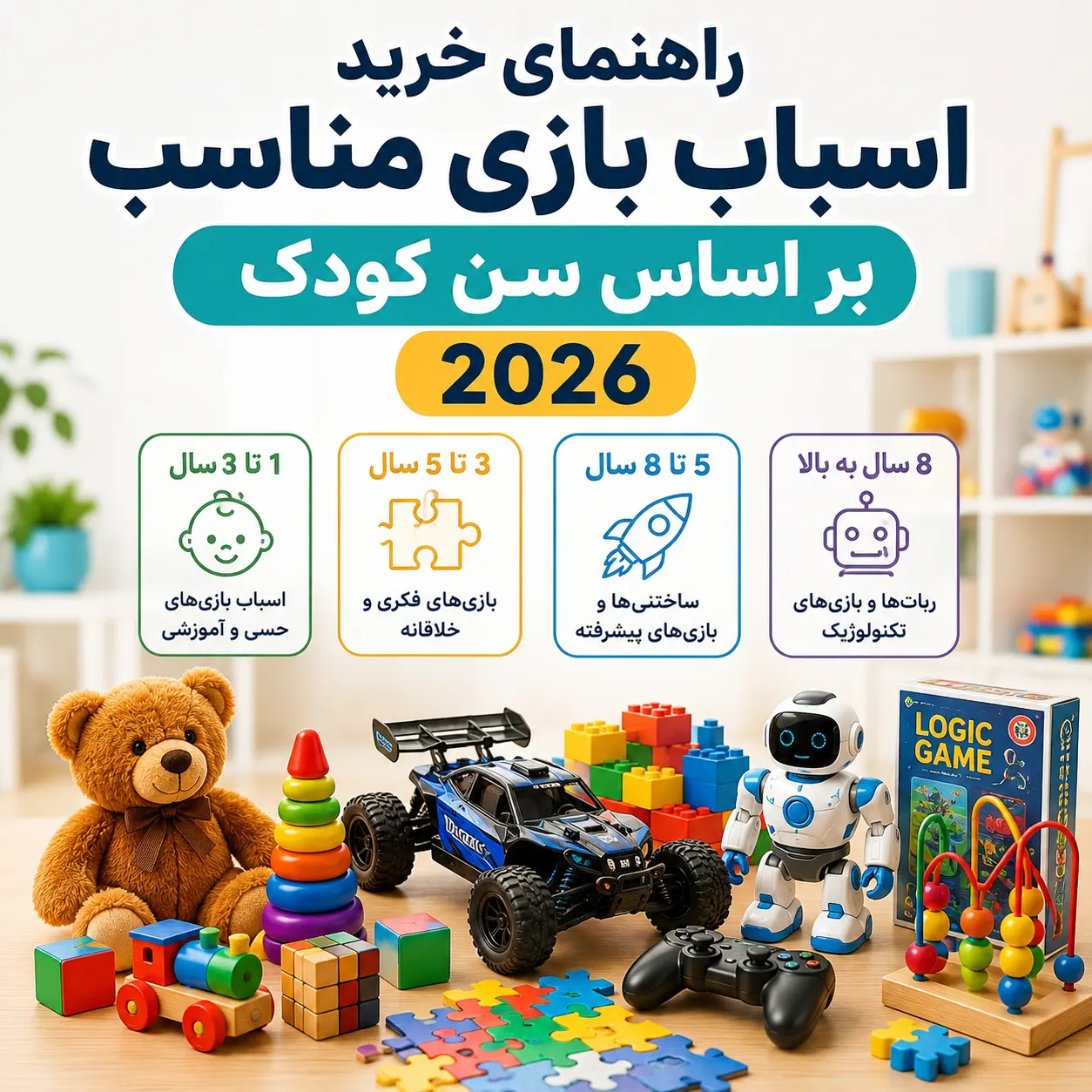 راهنمای خرید اسباب بازی 2026