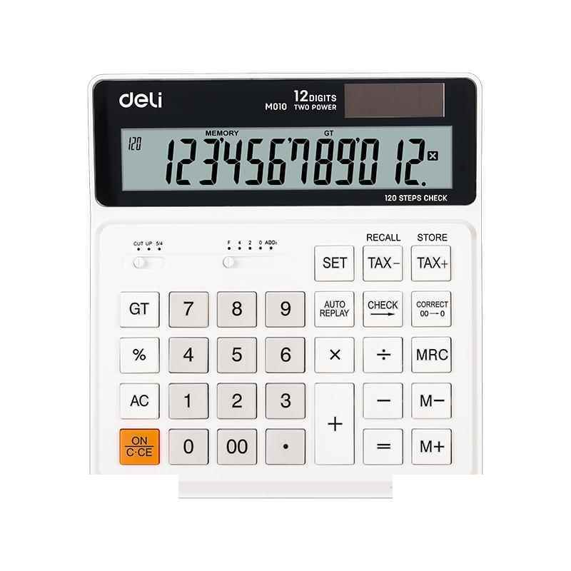 ماشین حساب رومیزی 2صفر12رقم دلیEM01010